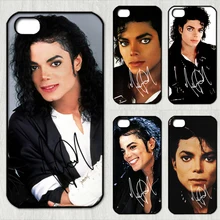 Майкл Джексон подпись моды телефон Case cover для iphone 4 4S 5 5S 5C SE 6 плюс 6 s плюс 7 7 плюс и zz200