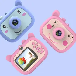 Камера для детей игрушка мини камера wifi HD видео цифровая камера видеокамера для девочек и мальчиков включает в себя 16 microSD карты (свинья
