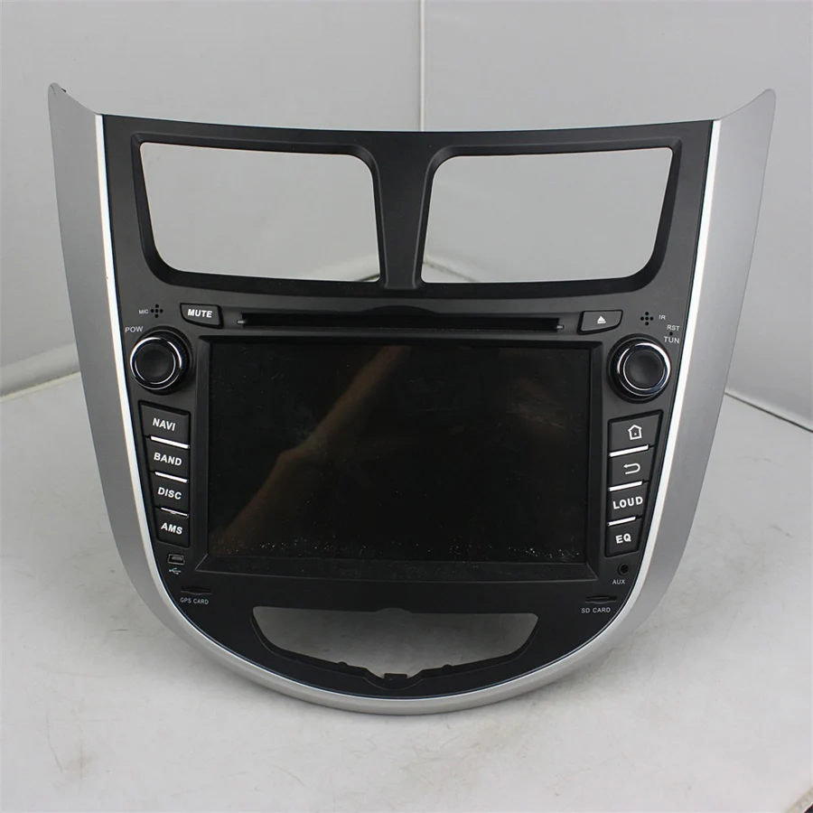 Best 8 Core 64GB rom Android 9.0 Navirider Car radio GPS Navigation for HYUNDAI Verna Accent Solaris 2011-2012 bluetooth video Player 2