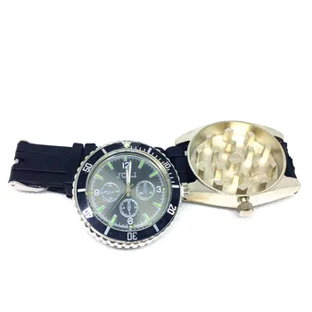 

Wrist Watch Grinder(watch can work) Herb Grinder Tobacco Smoke Crusher Smoking Accessories Metal Zinc Alloy