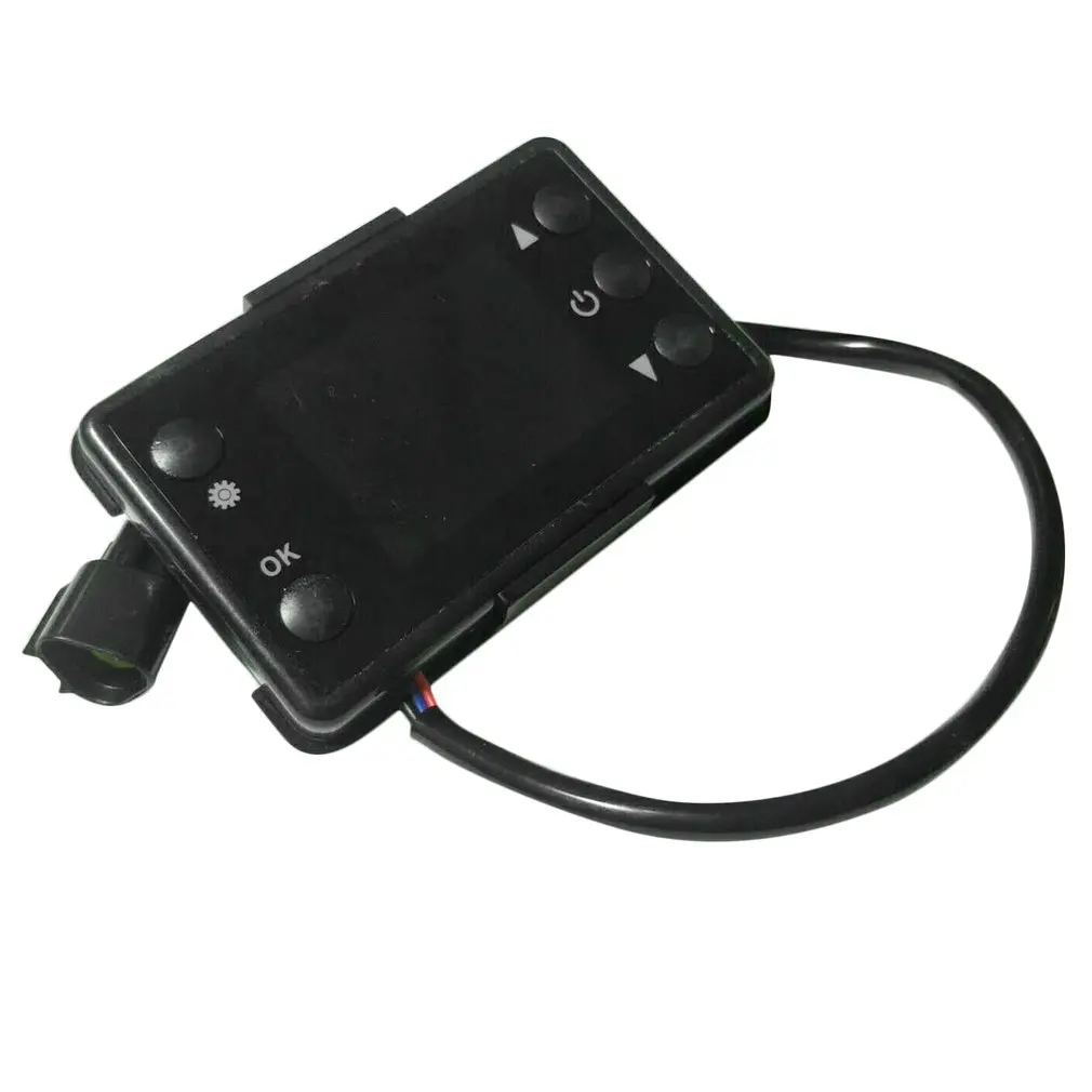 12 V/24 V 3/5KW ЖК-дисплей монитор стояночный отопитель переключатель автомобиля нагревательный прибор контроллер универсальный для автомобиля трек нагреватель воздуха на дизельном топливе