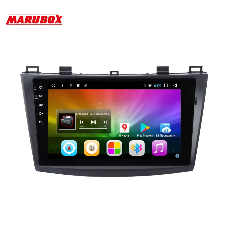 Автомагнитола MARUBOX 9A702DT8 9 дюймов IPS Android 8 1 GPS для MAZDA 3 Axella 2009-2013 | Автомобили и