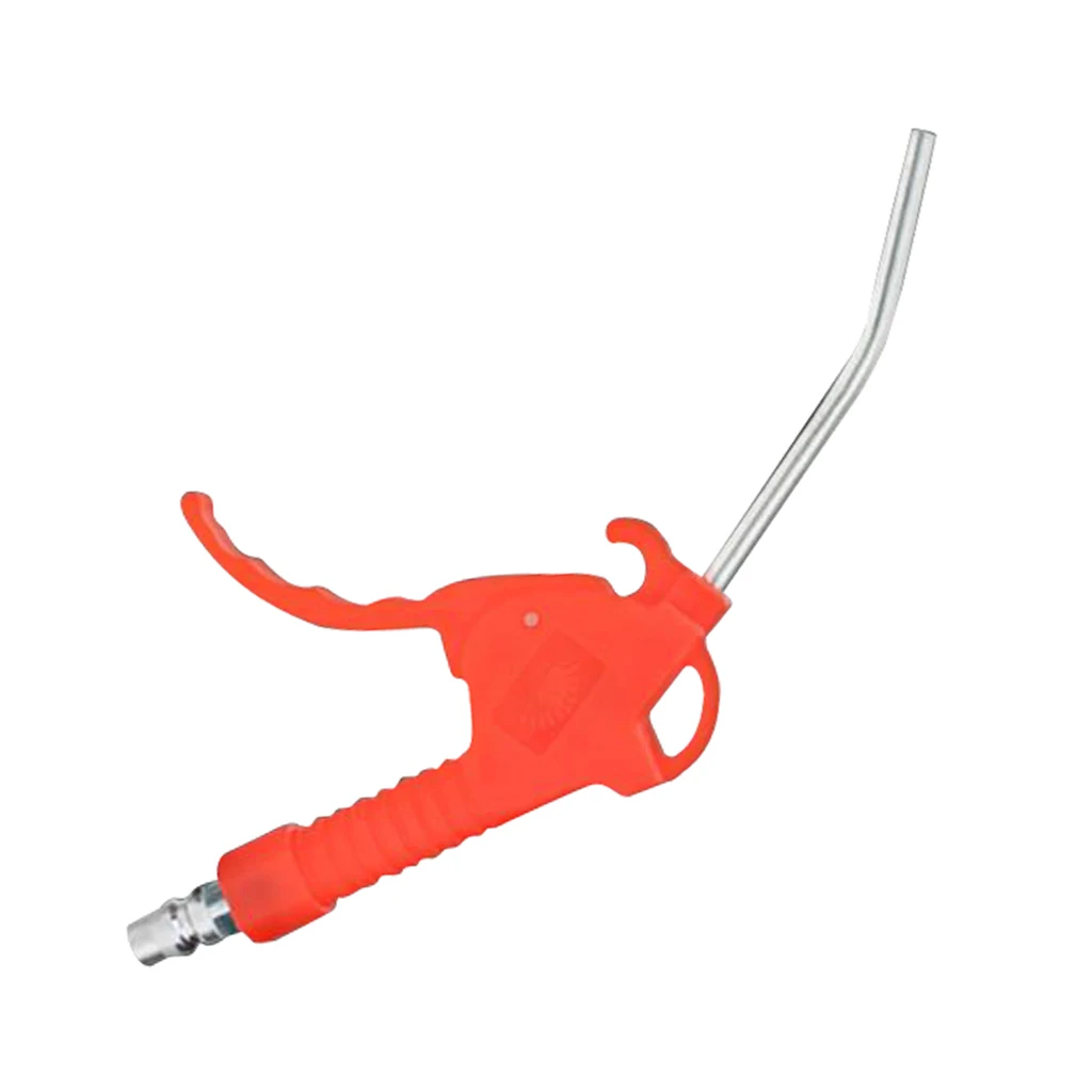 Air Compressor Dust Blow Duster Trigger Handle Angled Bent Nozzle