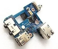 

100%new DELL E6400 e6410 USB Small Board Network Card Interface Board Audio Board LS-5473P