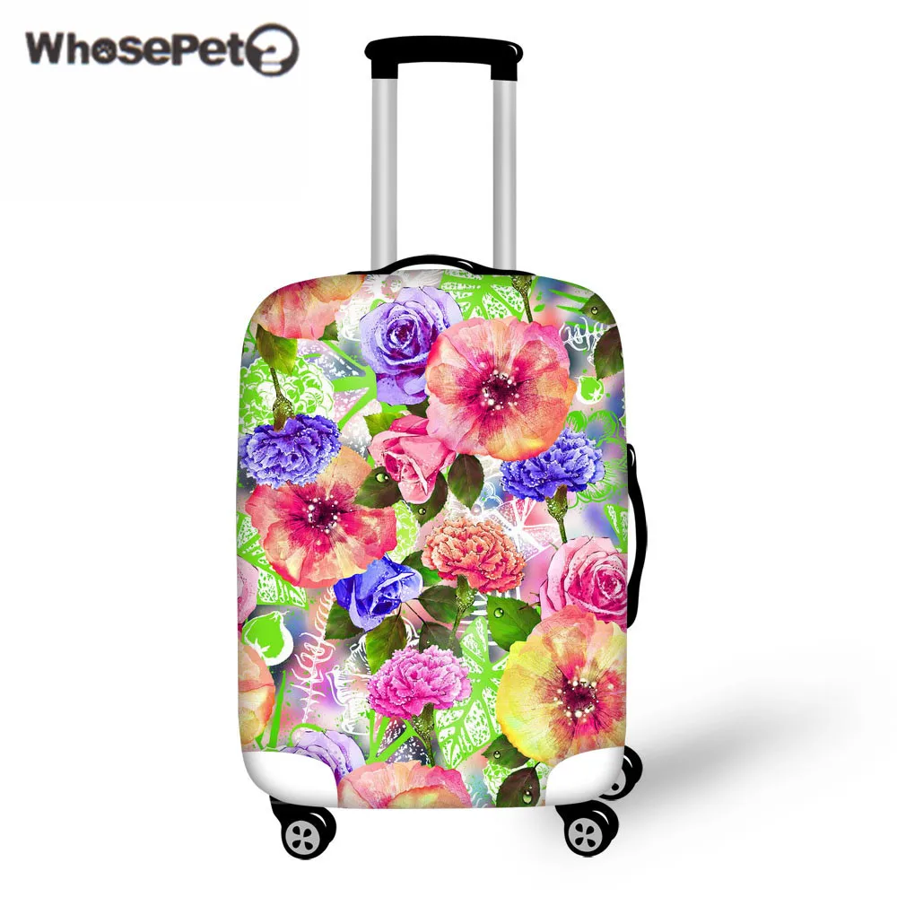WHOSEPET Flowers Apply To 18 30'' Luggage Suitcase Protective Cover