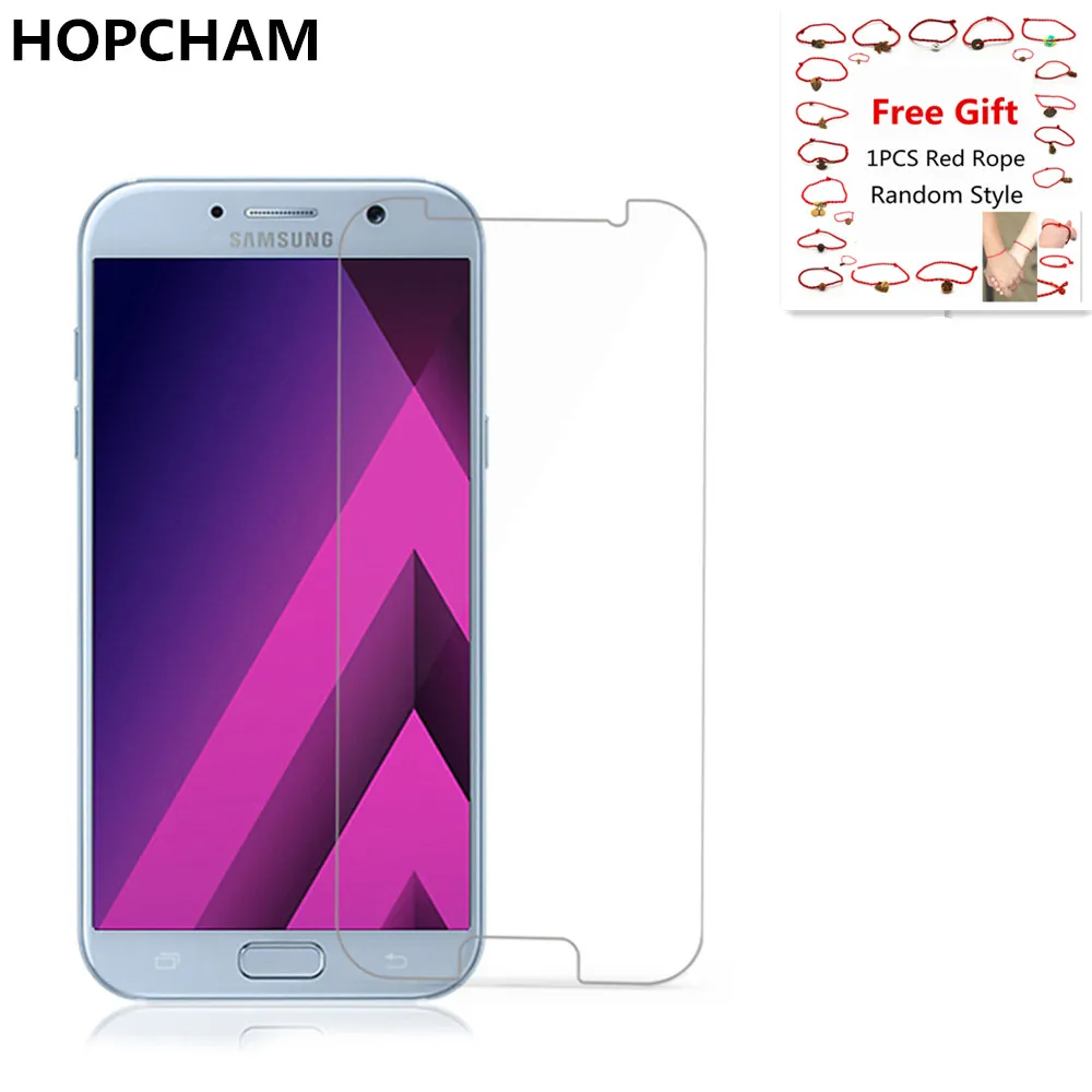 Hopcham 0,28mm 9 H закаленное Стекло для Samsung Galaxy J3 J5 J7 A3 A5 A7 Экран защитная плёнка для НУА Вэй