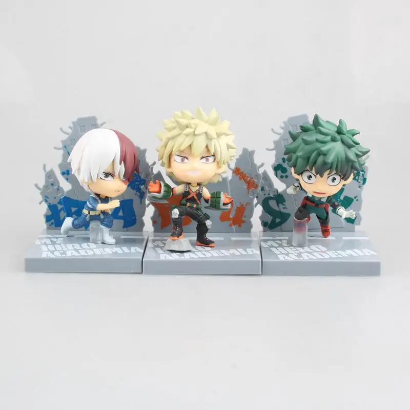 Моя геройская Академия мидория Izuku Bakugou Katsuki шото Тодороки Кукла мультфильм аниме