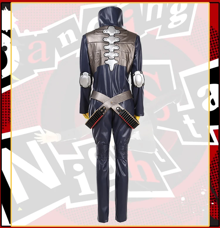 Череп Persona 5 Аниме Косплей рюиджи Сакамото косплей костюм, полный набор
