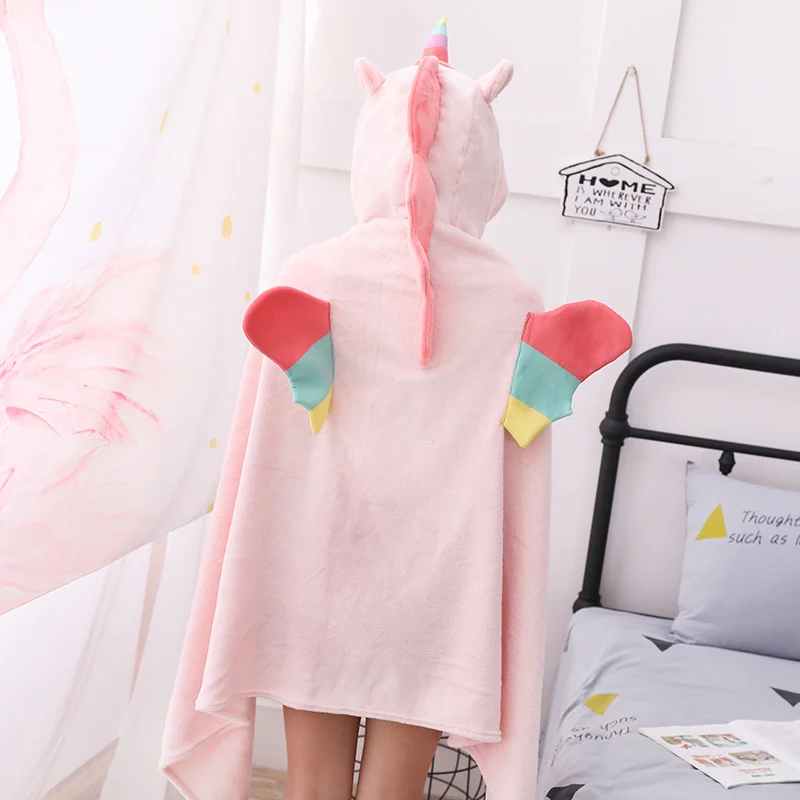 New 165CM Pink Color Style Unicorn Plush Toy Blanket Cloak Children's Toys Halloween Party Props Girl Gifts Home Decoration New 165CM Pink Color Style Unicorn Plush Toy Blanket Cloak Children's Toys Halloween Party Props Girl Gifts Home Decoration