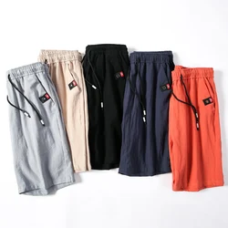 2019 Verano Nuevos Hombres Pantalones Cortos de Algodón Casual Hombres Pantalones Cortos de Playa Pantalones Jogger Longitud hasta la Rodilla Masculina Pantalón Corto M ~ 4Xl 2019 Verano Nuevos Hombres Pantalones Cortos de Algodón Casual Hombres Pantalones Cortos de Playa Pantalones Jogger Longitud hasta la Rodilla Masculina Pantalón Corto M ~ 4Xl