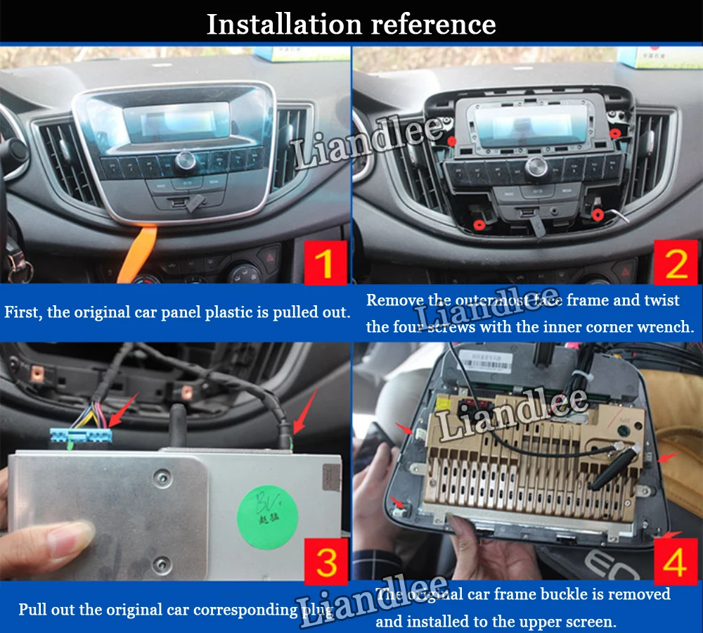 Top Liandlee Android For Chevrolet Cavalier Sedan 2016~2018 Stereo Radio Carplay Camera TV BT Wifi GPS Navi Navigation Multimedia 35