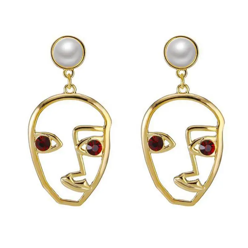 

Korean Jewelry Fashion All-match Face Individuality Design Earrings Bohemian Brincos Earrings For Women Oorbellen
