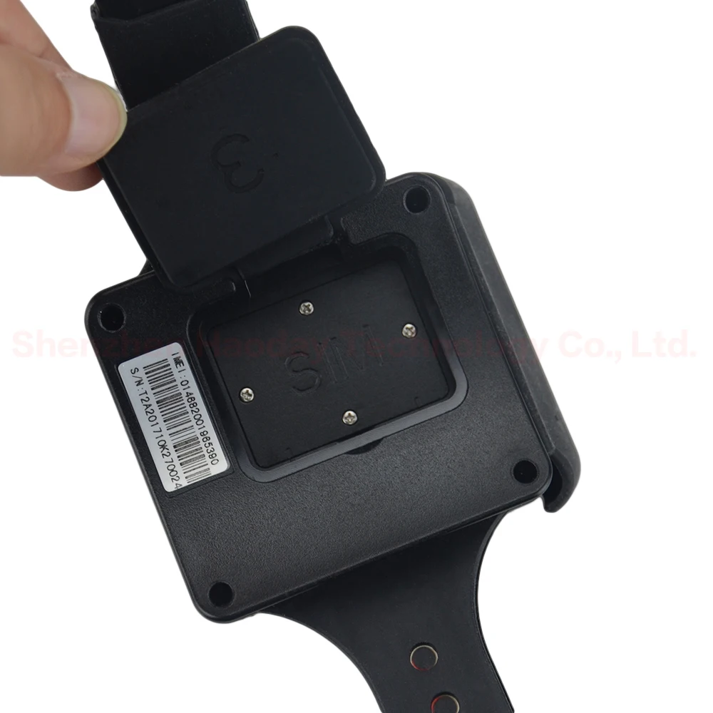 Mt-200X/ MT200X 3G WCDMA GPS Tracker Locator Wrist Smart Watch for Prionser Offender GPS Tracking Device Waterpproof IP67