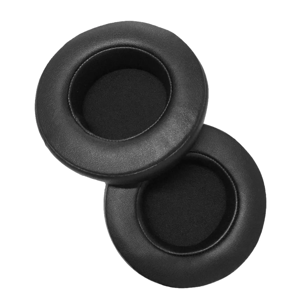 1 Pair Black/Grey Ear Pad Cushion Earmuff Earpads For Razer Kraken Pro V2 Analog Gaming Earphone Headset(L+R) 10*9.8*2.5cm