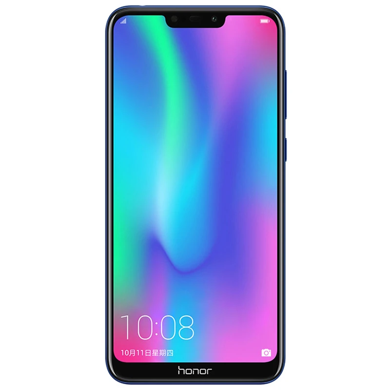 Глобальная прошивка Honor 8C 4G 4000 мАч смартфон 6,2" Восьмиядерный процессор Snapdragon 632 Android 8,1 двойная камера для распознавания лица мобильный телефон