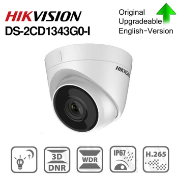 

Hikvision DS-2CD1343G0-I POE Camera Video Surveillance 4MP IR Network Dome Camera 30M IR IP67 H.265+ 3D DNR
