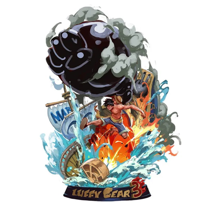 Presale ONE PIECE gear Third Monkey D. Luffy GK сцены смола статуя фигурка модель(Срок поставки: 60 дней) X391