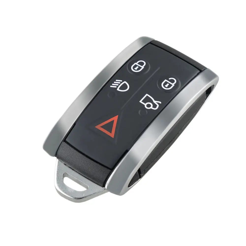 Чехол для автомобильного ключа Jaguar X TYPE S XKR XF XK Land Rover 5 кнопок пульт дистанционного