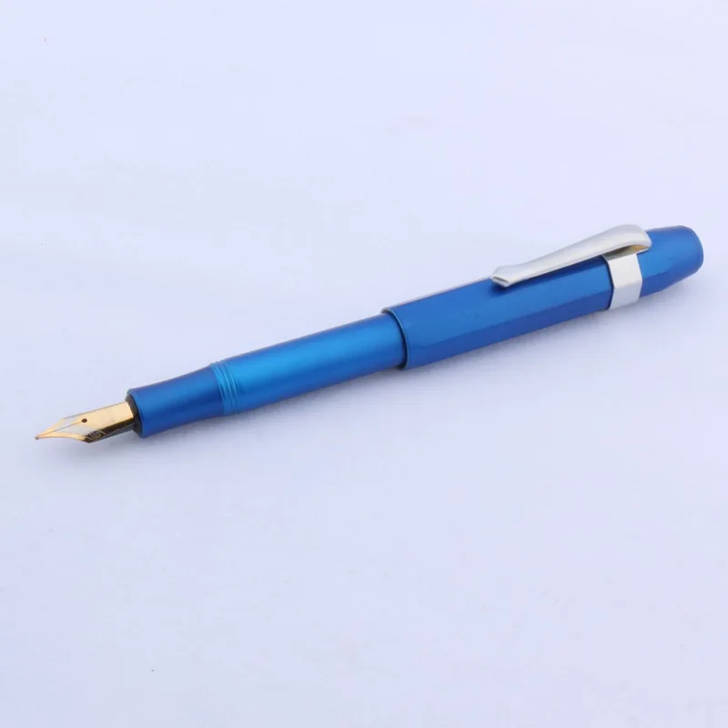 Винтажная латунная восьмиугольная перьевая ручка iraurita, полностью Металлическая дорожная сумка, канцелярские принадлежности для офиса, школьные принадлежности, ручка - Цвет: A3