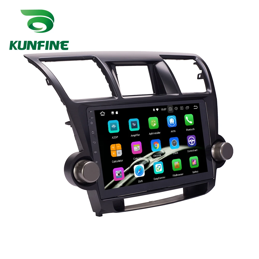  Android 9.0 Ram 4G Rom 64G PX6 Cortex A72 Car DVD GPS Multimedia Player Car Stereo For Toyota Highl