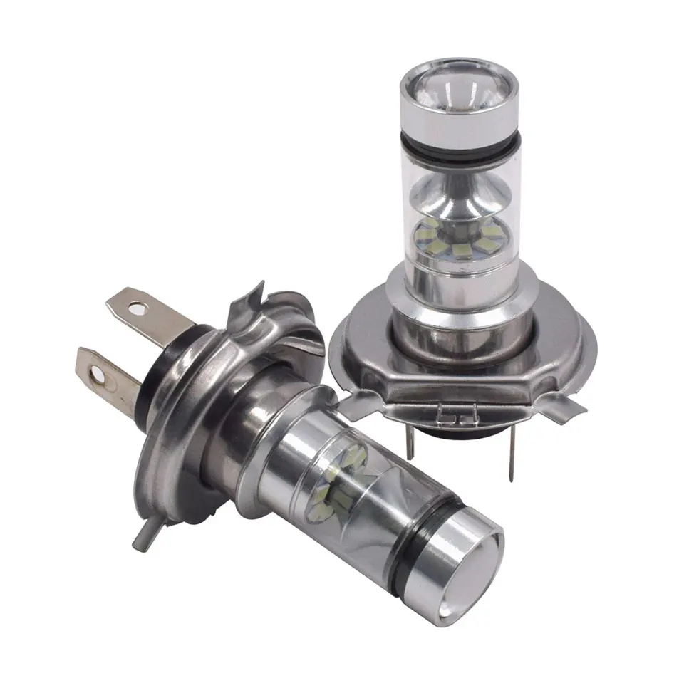 led fog lights lamp car lights bulb 100W cool cold blue lighting (1)