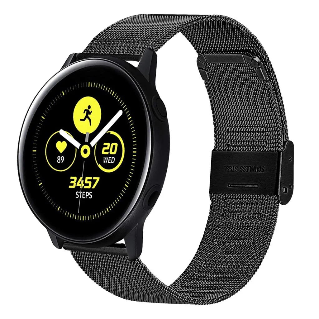 Для samsung Galaxy Watch Active Smartwatch мягкий ремешок аксессуары для Mi Band 4 сменный ремешок для наручных часов