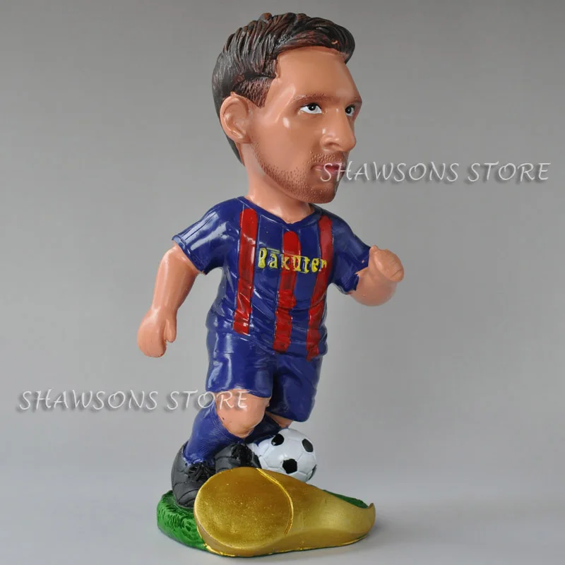Спортивная фигурка звезды футбола Аргентины 9 дюймов Lionel Messi Статуя куклы