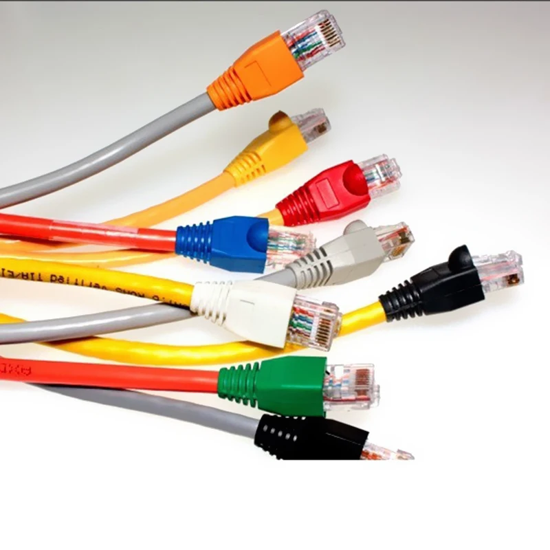 

50pcs RJ45 Caps Cat6a Cat7 rj 45 Network Ethernet Cable Connectors Covers Cat 7 TPU Boots Sheath Protective Sleeve Bush