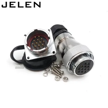 

WF28 serie 12 pin Male(socket) and female(plug) waterproof connector , Power wire connectors cable automotive connector
