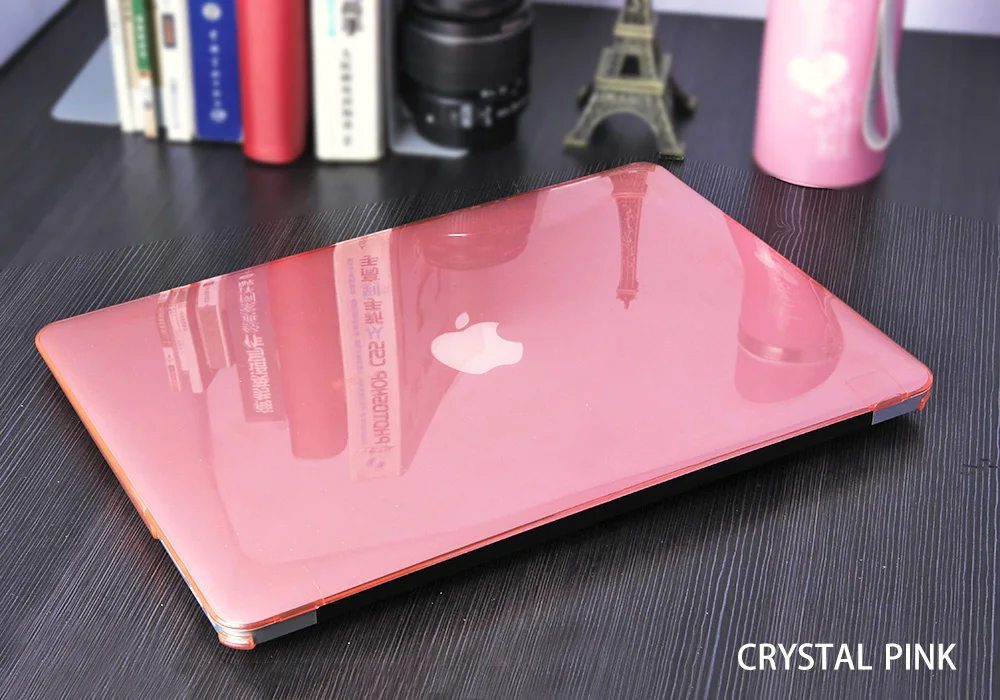 Кристальный Жесткий Чехол для ноутбука+ защита экрана+ чехол для клавиатуры для Apple Macbook Pro Air с/из сенсорной панели 11 12 13 15 дюймов