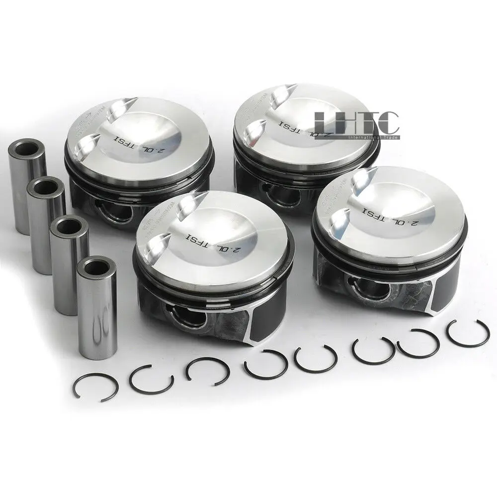 One Set Pistons Rings Oversize 83.01mm +0.5mm 21mm For Audi A3 A4 A5 V W Tiguan 2.0 TSIin