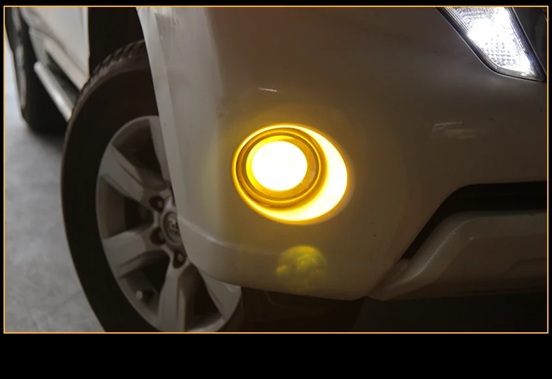 Автомобильный светодиодный противотуманная фара для toyota land cruiser prado 2010 2011 2012 2013