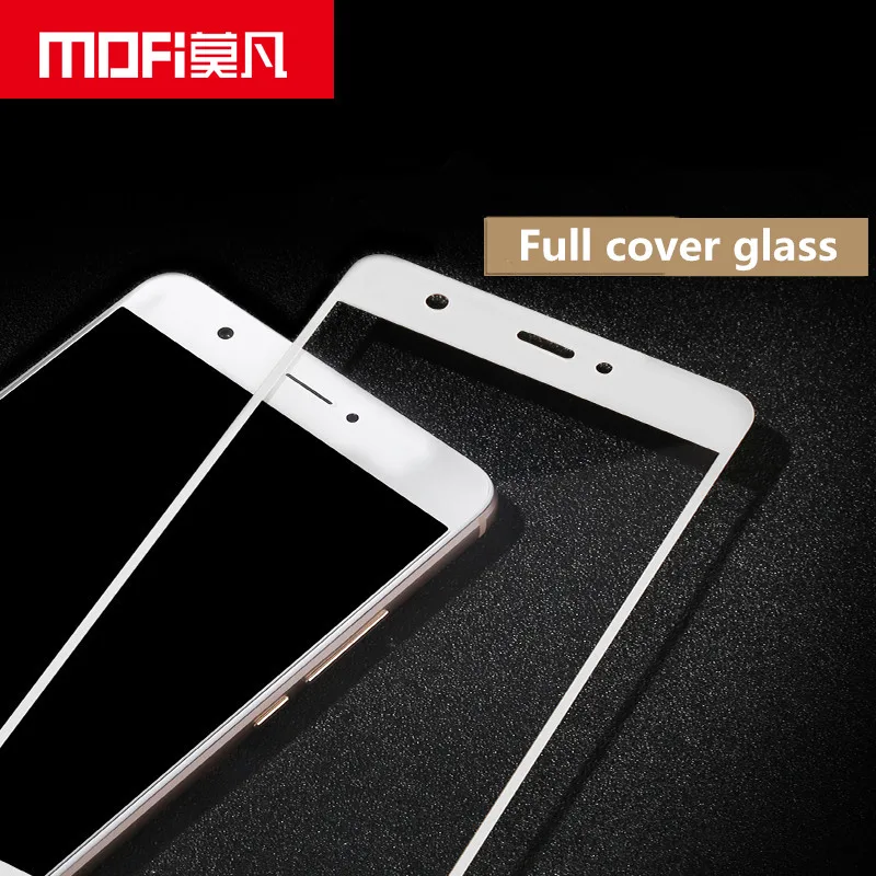 for Huawei nova glass tempered MOFi original screen protector full cover white black hauwei film 5.0 inch | Мобильные телефоны и