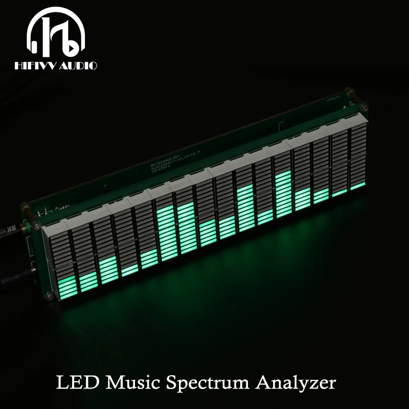 HIFI LED Music Spectrum Analyzer Audio Level VU Meter MP3 computer