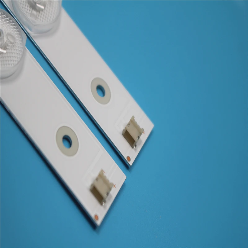 

new 2set=20Pieces LED Backlight strip 4 lamp For 43N1 43U1 Light Bar CH43L43A-V01/V02/V04 DSBJ-WG