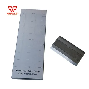 

Double Groove Hegman Gauge/ Grind Gauge (0-25um) Stainless Steel Material