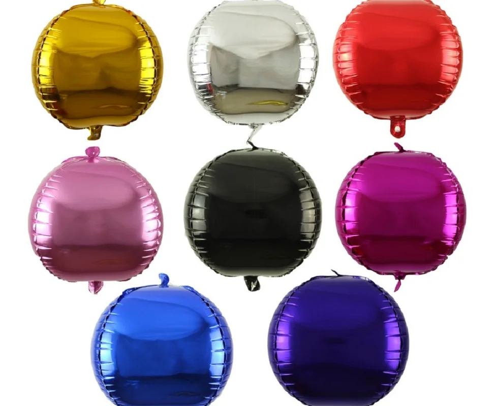 5pcs/lot 4D 18 inch aluminum Foil Balloons Wedding Birthday Party