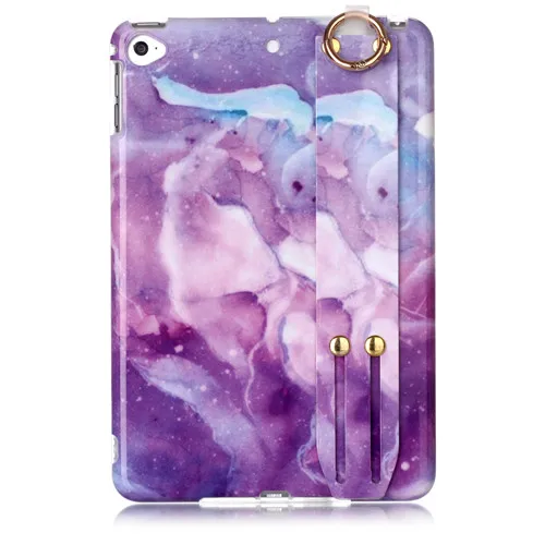 Zise for mini 5 4 Роскошный Мраморный чехол Voor iPad Mini 5 A2124 A2126 A2133 7," ремешок Силиконовый ТПУ задняя крышка для iPad Mini 4 5 Coque - Цвет: Zise for mini 5 4