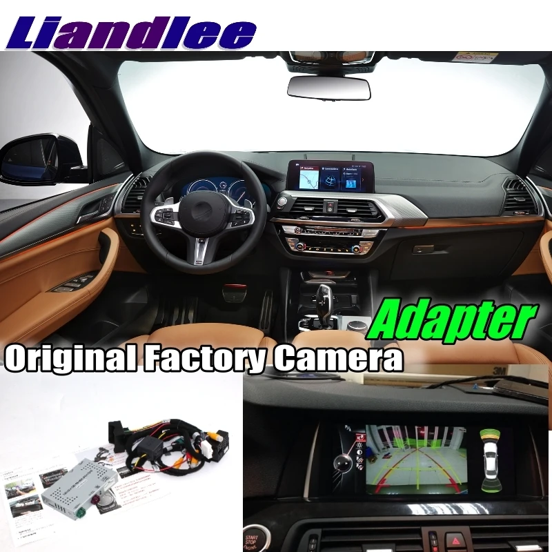 

Liandlee Car Reverse Rear Back Up Camera Interface Adapter Decoder Kits For BMW X3 F25 G01 2011~2019 NBT EVO System Upgrade
