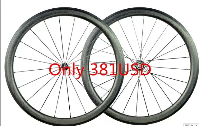 Cheap free shipping Golf surface  dimple 700C clincher wheel 45mm 50mm 58mm height 25mm width  carbon  wheel rim hole circle  surface