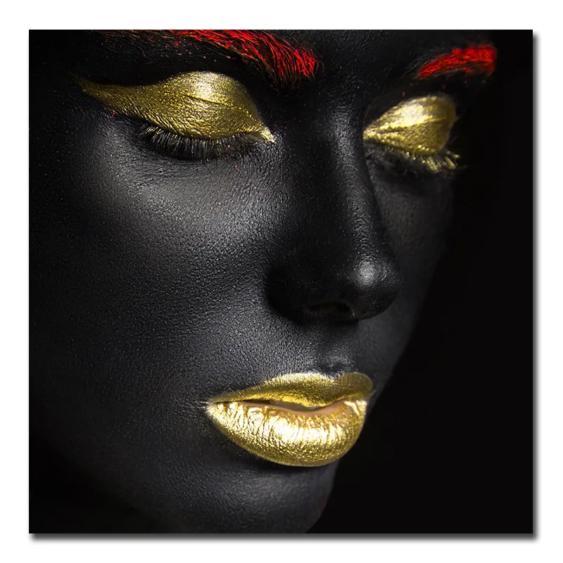 Cheap Picture Wall art Canvas Painting Portrait Woman Posters and prints Home Decoration Painting Art Print on Canvas No Frame