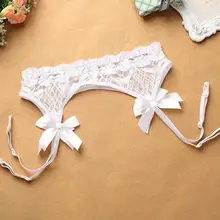 1 пара Прозрачные сексуальные модные топ Подвязки Пояс Подвязки соответствующие бедра-высокие чулки для женщин Летний стиль Горячая леди белый