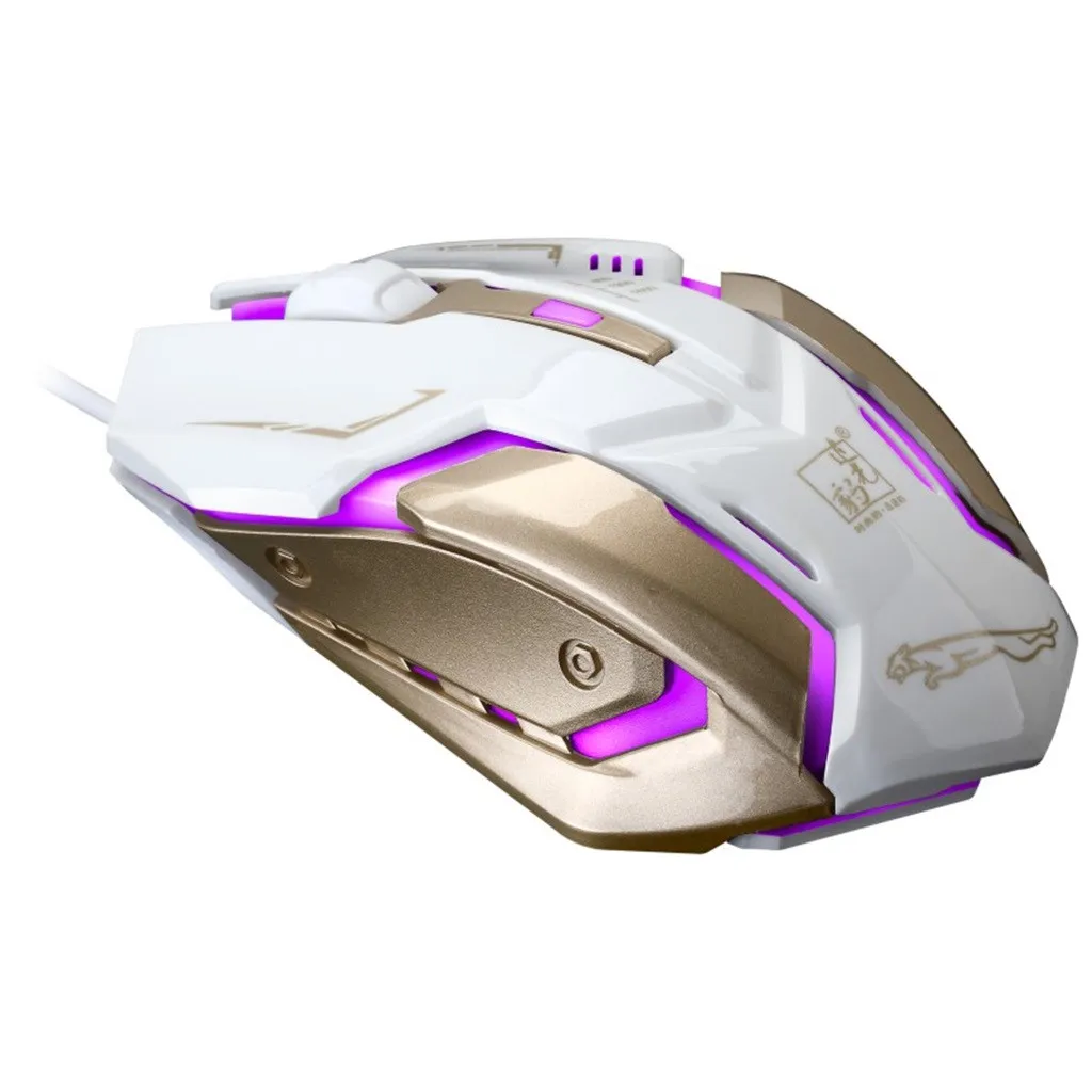 Multicolor Lamp Mouse Wired USB