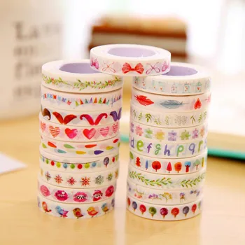 

2pcs/lot Japan cute diverse Adhesive Tape Scrapbooking deco DIY Office stationery School Supplies GT216