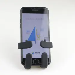 Силиконовый автомобильный держатель телефона для iPHone 7 6 Универсальный мягкий мультяшный узор 360 градусов вращающийся воздушный