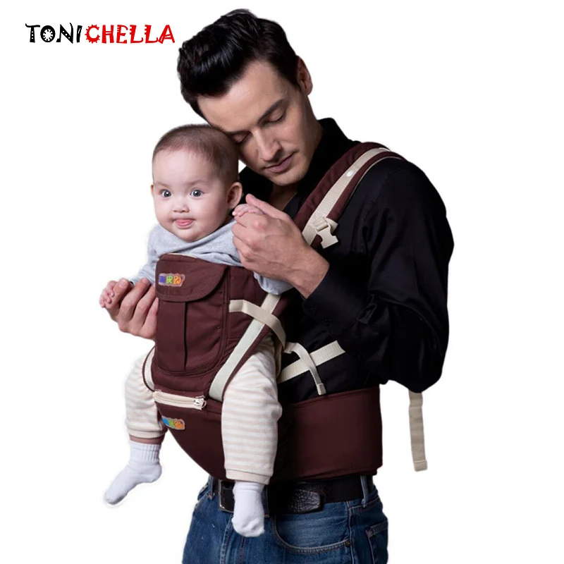 

Baby Carrier Multifunction Cotton Hip Seat Baby Care Ergonomic Design Toddler Sling Wrap Rider Infant Protection Backpack BB3047