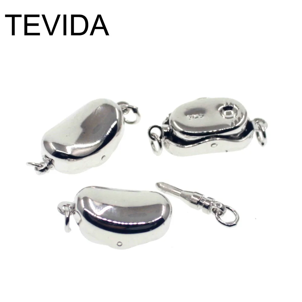 Tevida R20 5 шт. застежки и крючки из стерлингового серебра 925 пробы/материалы для