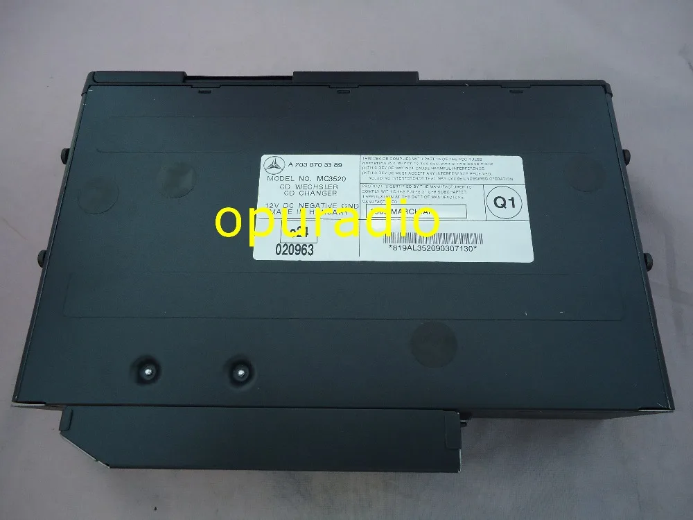 EMS/DHL Alpine 6 cd-чейнджер A2038703389 лазерный продукт класса 1 для Mercedes W220 S430 S500 CD векслера MC3520 CD-плеер