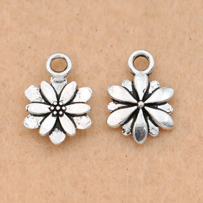 20 Pcs Leaf Pendant Charms Jewellery Making Kits DIY Jewelry Makin TO
