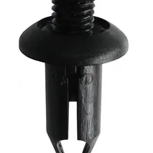 Shhworld Sea 100 шт. нейлоновый черный и бежевый фиксатор нажимного типа для GM 1987-On 10053182, крепится для автомобиля, пластиковый крепеж, автоматические зажимы